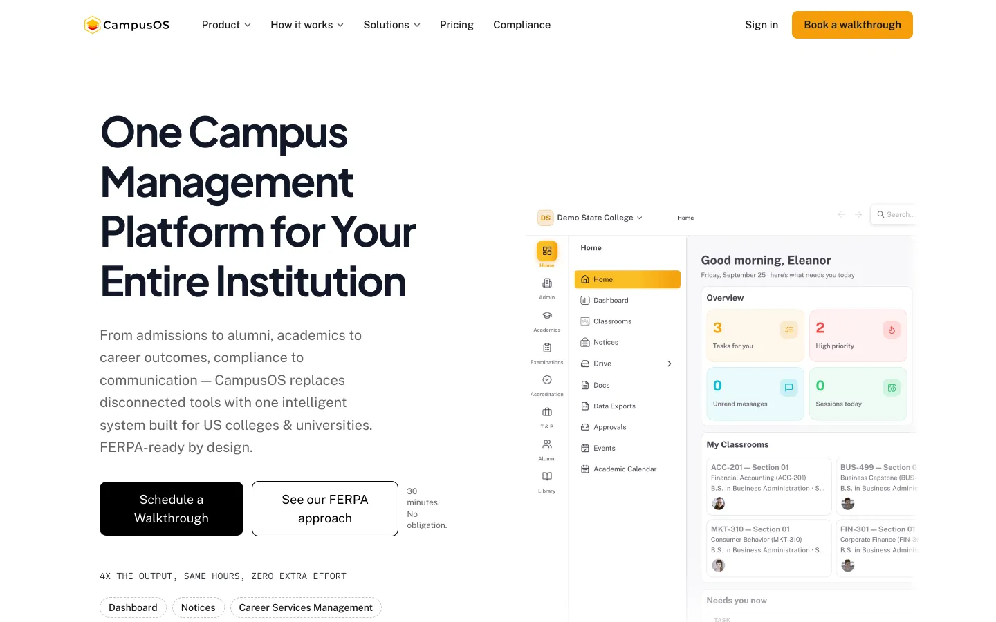CampusOS website